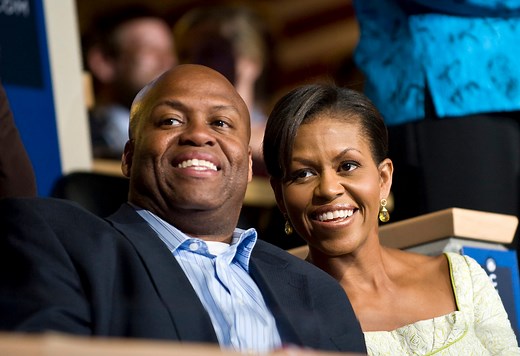 Michelle Obama Says Her Brother, Craig Robinson, Is Her "Protector"