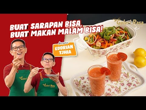 YOU CAN MAKE IT FOR BREAKFAST, YOU CAN MAKE IT FOR DINNER! | EDDRIAN TJHIA ~ AVOCADO, SHRIMP & TO...