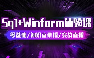 【零基础教程】Winform控件零基础全解析(各种控件使用，数据绑定，响应事件，含30+控件讲解，扩展自定义控件)（第一期）