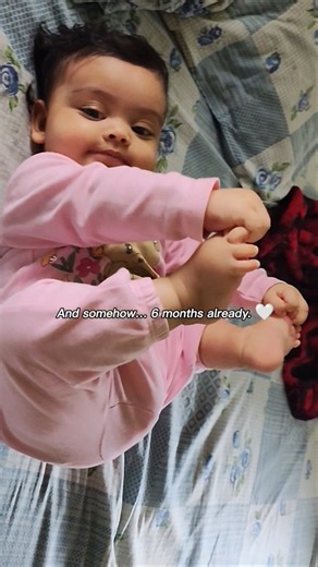 6 Months of You 🤍 | 6 Months of Motherhood | Baby Milestone #shorts