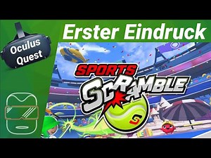 Oculus Quest - Sports Scramble / Erster Eindruck / Review / Gameplay (deutsch) Virtual Reality