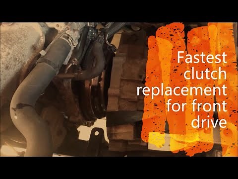 clutch replacement.2011 Toyota Camry clutch replacement.Front-wheel drive clutch.