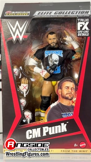 NEW IN STOCK: Pipe Bomb CM Punk Mattel WWE From The Vault Ringside Elite Exclusive 💣 Shop Now ➡️ Ringsid.ec/PipebombVault #RingsideCollectibles #WrestlingFigures #Mattel #WWE #WWEEliteSquad #WWERaw #SmackDown #RingsideExclusive #CMPunk | Ringside Collectibles WrestlingFigures.com