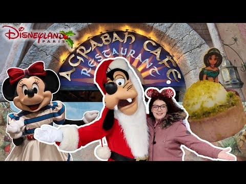 My First Visit to Agrabah Café Restaurant 🕌 in Disneyland Paris!