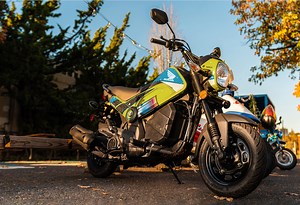 The Honda Navi's perfect alignment - Adventure Rider