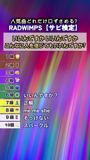 歌っちゃ王: RADWIMPS カラオケサビメドレー 歌ってみた