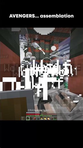 Minecraft AVENGERS Moment