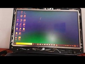 ألوان الشاشة تتغير بعد الدخول على الويندوز في اللاب توب