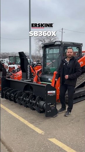 Power and Precision with the Erskine Snow Blower SB360 X