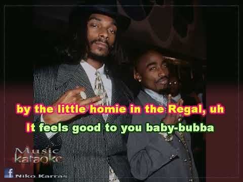 2PAC - TUPAC SHAKUR - 2 OF AMERICAZ MOST WANTED karaoke