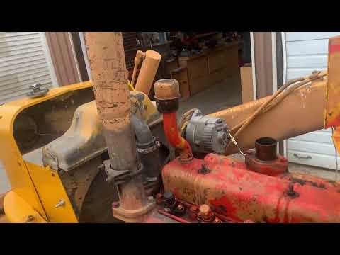 Case Tractor 188d Project #3 Checking oil pressure and engine temp.