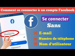 Comment se connecter à votre compte Facebook perdu sans e-mail ni numéro de téléphone