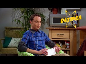 Sheldon finds his seat at Penny's apartment - The Big Bang Theory