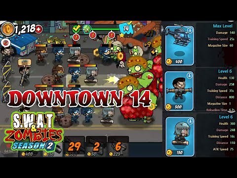 Swat And Zombies Season 2 Downtown Stage 14 Vs Big Mama