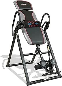 Health Gear Adjustable Heat and Massage Inversion Table - 300 lb.