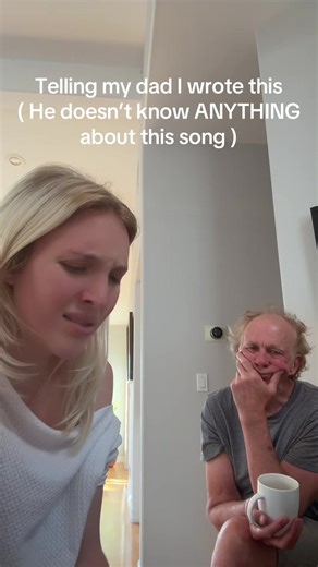 Stella (@stellaferguson94)’s video of parents reacting to song i wrote