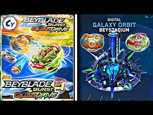 KIT ORBITA GALÁCTICA BEYBLADE BURST QUAD DRIVE Galaxy Orbit Battle Set Gameplay