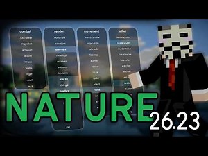 NEW Nature V2 Hack Client 26.23 | Minecraft Bedrock Edition 🌳