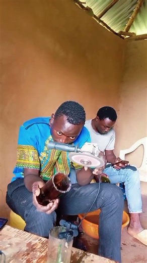 how to sand your alcohol recycled bottle using a grinder #bottlereturn #properglassware