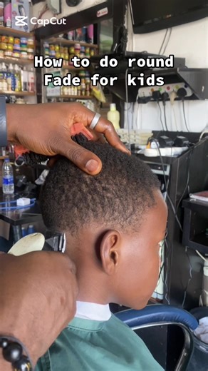 Last tutorial of the year ✂️ Clean round fade on a young boy. Simple, neat, and beginner-friendly. Like, share & follow for more barbing tutorials 💯 Which haircut should I do next?#fyp #f #fashion