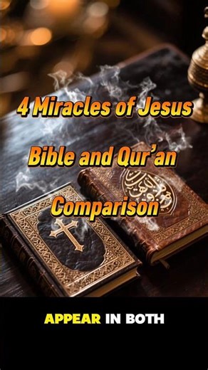 4 SHOCKING Miracles of Jesus: Bible and Qur’an Compared #biblevsquran #Jesus #isa