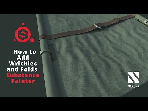How to Add Wrinkles and Folds in Substance Painter