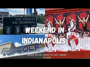 INDIANAPOLIS TRAVEL VLOG || Best things to do, eat and see!