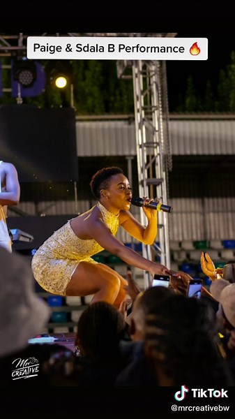Paige & Sdala B Performance 🔥 at Taste Of Africa 🌍 🇧🇼🤝🇿🇦📸 captured by Mr. Creative @sdalab #fypシ #tiktoksa #tiktokbotswana #photography #film #work #africa #bts