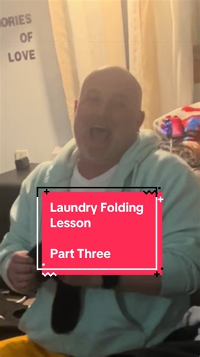 Laundry Folding Part Three…My episode to torment him at end 😆😆😆😆 @Aaron D #mariekondo #laundry #mariekondomethod #foldingclothes
