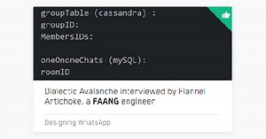 System Design Interview (FAANG engineer)