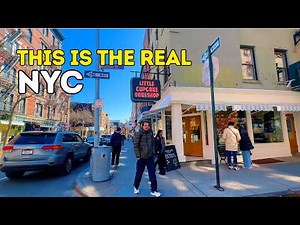 Greenwich Village Virtual Walk NYC Walking Tour 4K