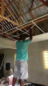 Suspended Ceiling Installation #drywall #suspendedceiling #falseceiling