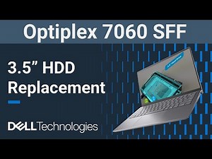 Dell Optiplex 7060 SFF | How to replace the 3.5" hard disk drive (HDD)