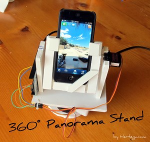 Automatic 360 Degrees Panorama Shooting Stand