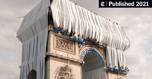 Christo hereda a París una obra fugaz