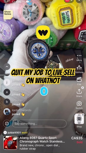 I’m making MONEY selling products LIVE #whatnot #live#shopping