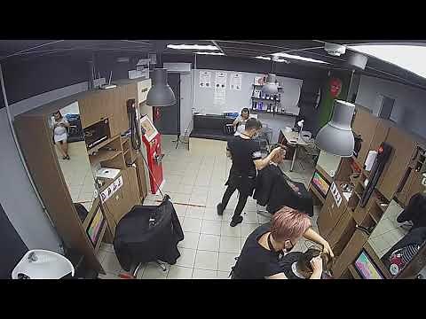 Shoulders to bob with buzzed nape