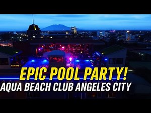 🔥 Inside Aqua Beach Club Angeles City – Party Like Never Before!