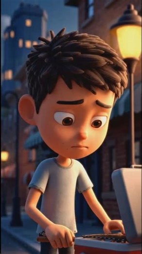Poor Boy Selling on Street Becomes Rich | Emotional 3D Cartoon Story | Inspirational Shorts