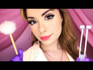 ASMR Ear Exam Ear Cleaning Hearing Test Roleplay 👂 Medical Otoscope, Tuning Fork, Soft Spoken