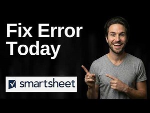 Fix Smartsheet Error Today (2026 Easy Guide)