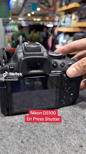 Nikon D5100 Err Press Shutter: Troubleshooting Guide