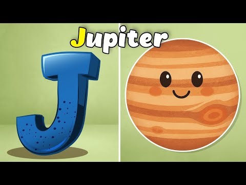 ABC Space for Kids | Learn Space Words A–Z with Alphabet Song | Spectacular Lara