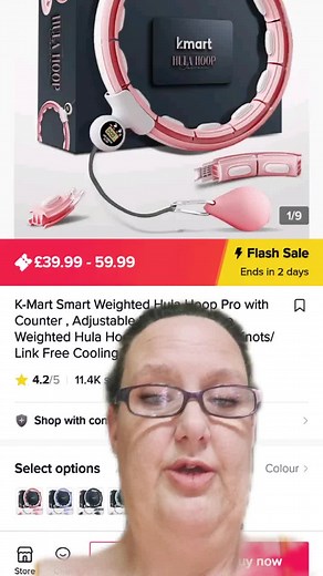 K-Mart Weighted Hula Hoop with Counter - New Pro Review