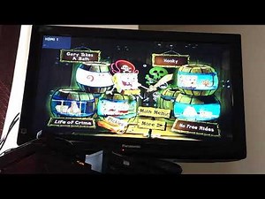 SpongeBob SquarePants: Sea Stories 2002 DVD Menu Walkthrough