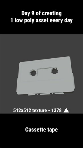 Day 9 of creating 1 low poly asset every day