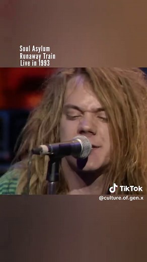 Soul Asylum's Runaway Train Live Performance 1993