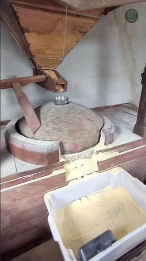 This Traditional Mill Still Grinds Better Than Anything Modern #shorts