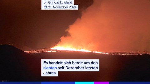 Grindavik: Evakuierung wegen erneutem Vulkanausbruch auf Reykjanes