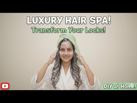 Hair Spa Tutorials Step By Step l Beauty parlor course l Spa